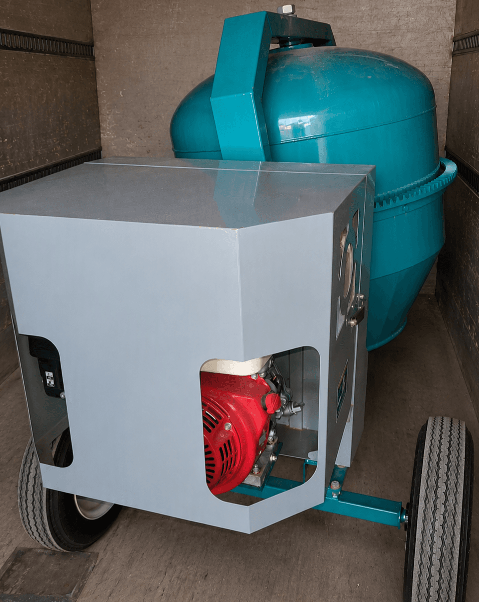 350L concrete mixer rental from Barima Rentals