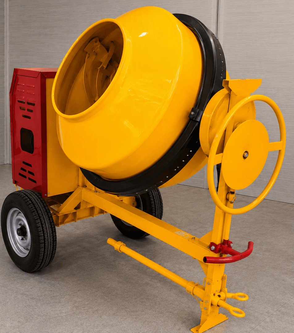 400L concrete mixer rental from Barima Rentals