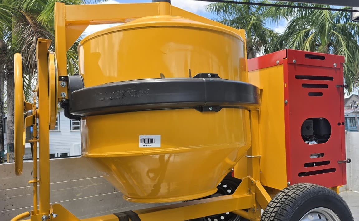 500L concrete mixer rental from Barima Rentals