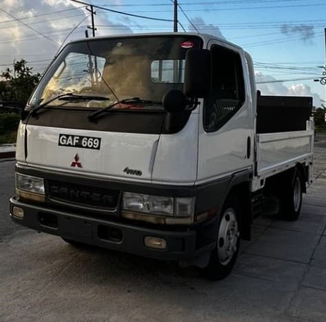 Powergate tailgate canter truck for loading and transport from Barima Rentals